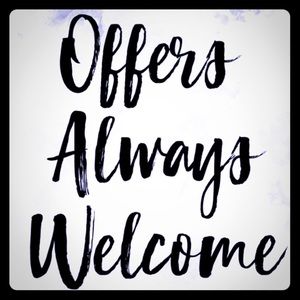 Feel free to make an offer😃